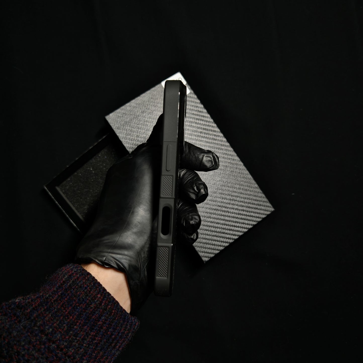 Karbon 14-15-16-17 Fiber iPhone Kılıfı